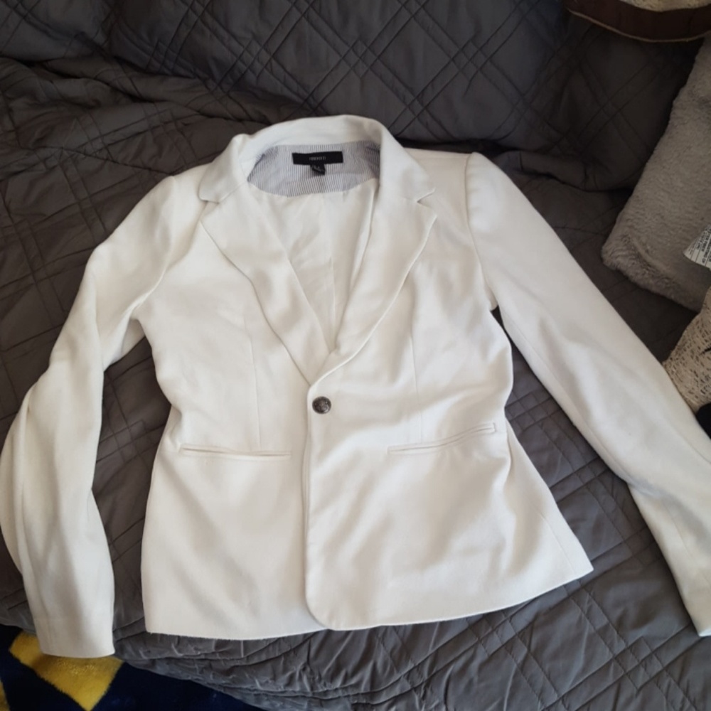 White blazer